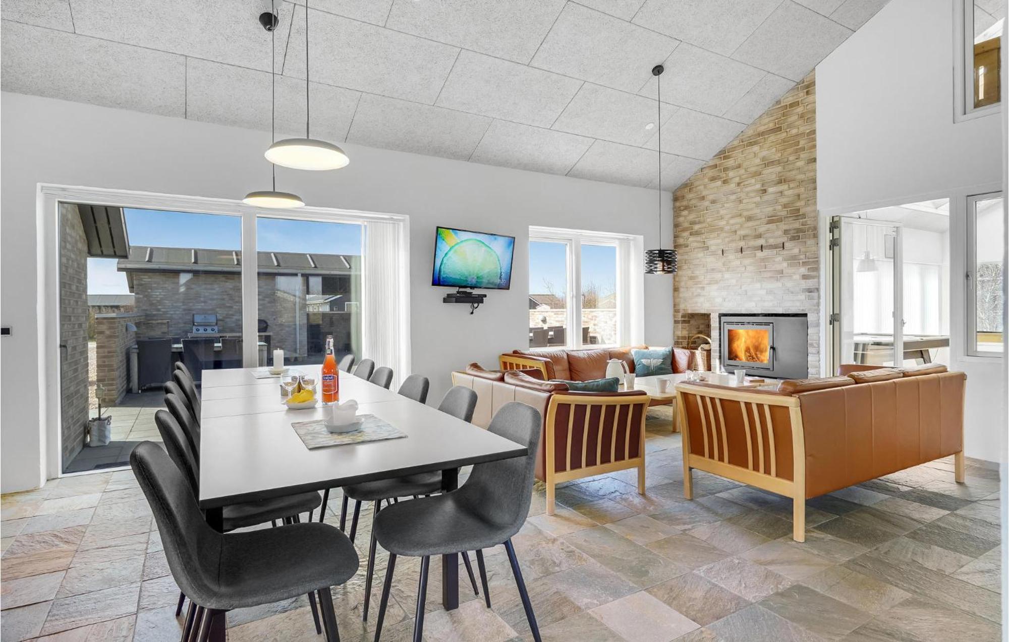 Nice Home In Tarm With Kitchen Exterior photo